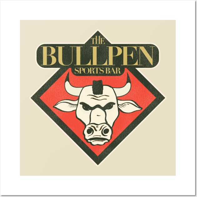 The Bullpen Sports Bar - Al Bundy's Hangout Wall Art by darklordpug